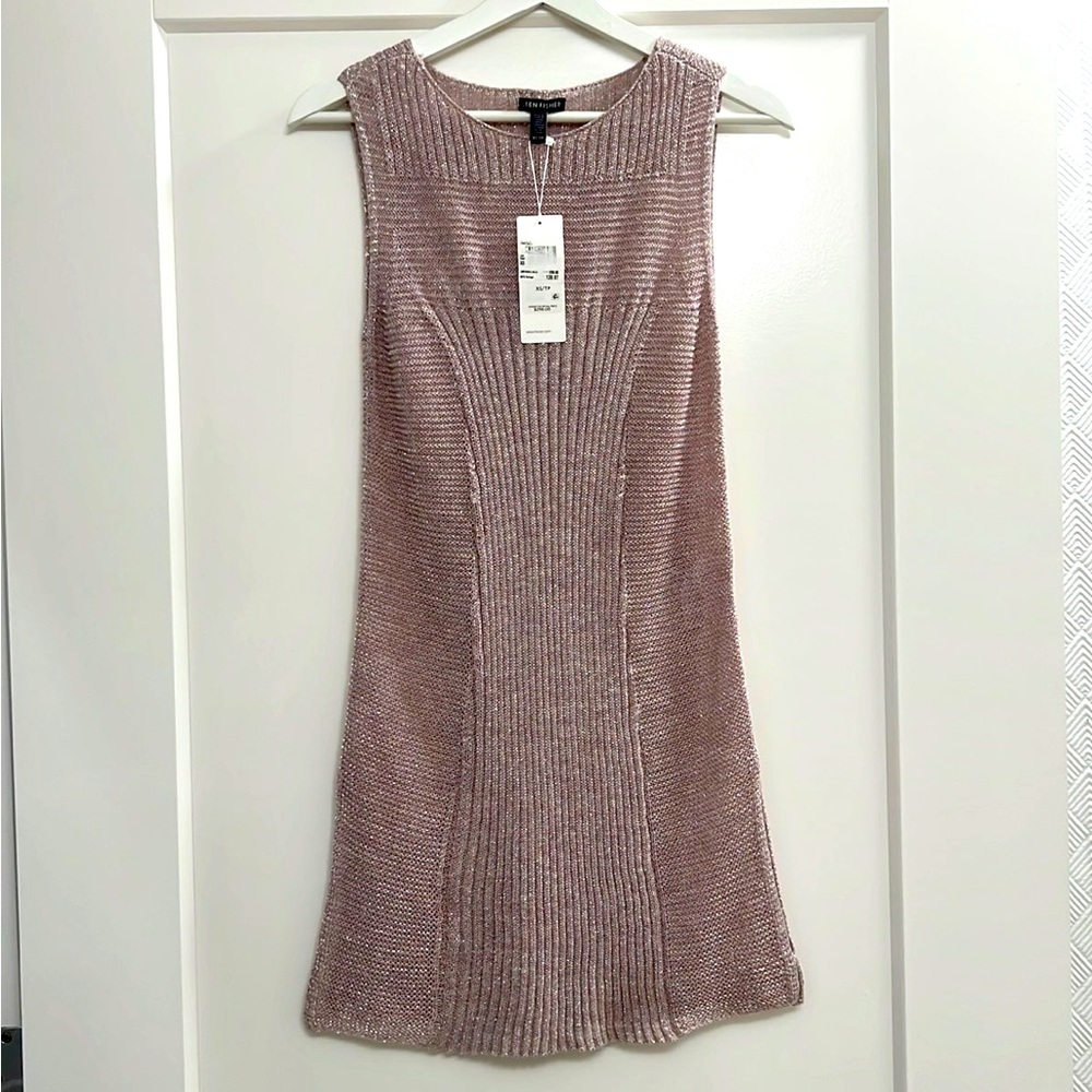 Eileen Fisher sparkle knit dress